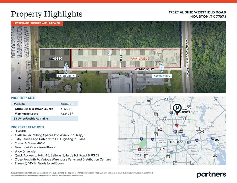 17627 Aldine Westfield Rd, Houston, TX à louer - Photo de l’immeuble – Image 2 sur 5