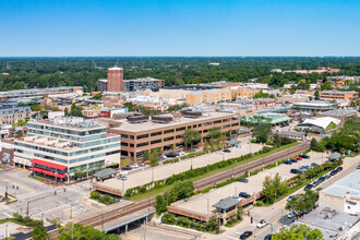 600-610 Central Ave, Highland Park, IL - VUE AÉRIENNE  vue de carte
