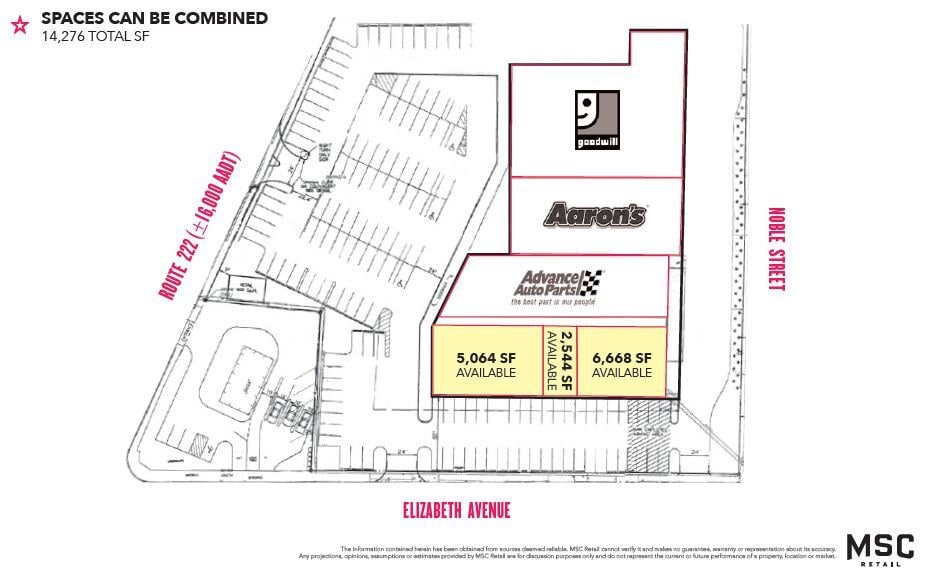 3405-3415 N 5th Street Hwy, Reading, PA à vendre Plan d’étage– Image 1 sur 1