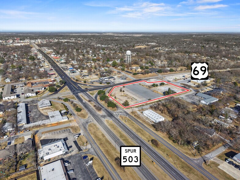 1600 S Austin Ave, Denison, TX à vendre - Aérien – Image 3 sur 6