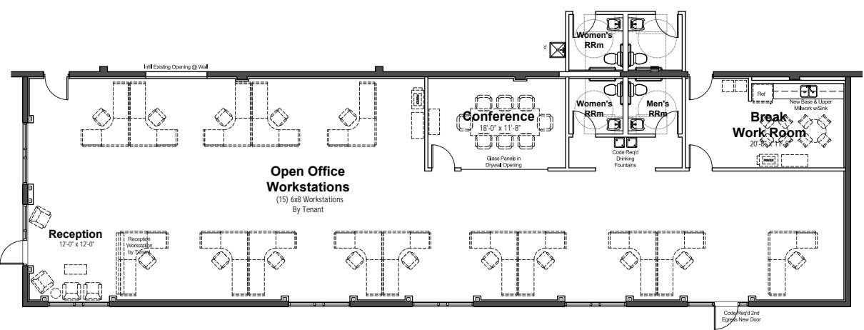 8800-8824 E Adamo Dr, Tampa, FL à louer Plan d’étage– Image 1 sur 1