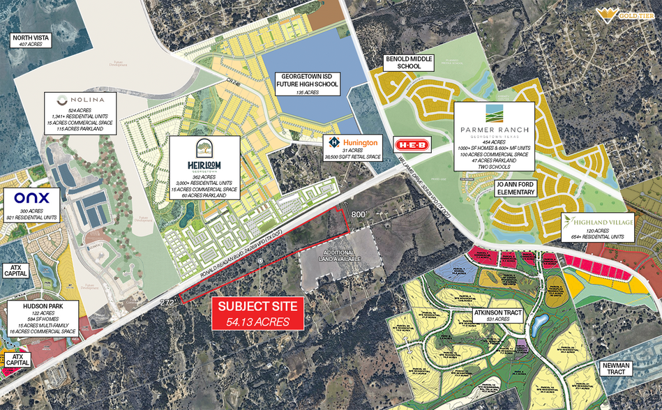 Ronald Reagan blvd, Georgetown, TX à vendre - Photo de l’immeuble – Image 3 sur 6