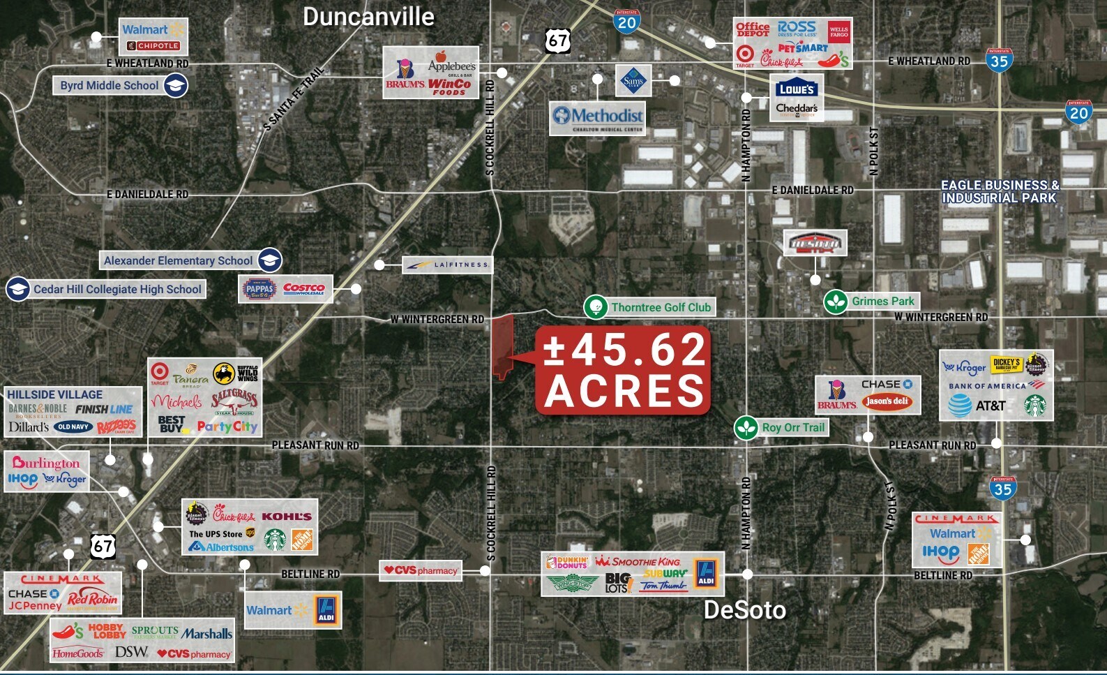 2200 N Cockrell Hill Rd, DeSoto, TX à vendre Photo principale– Image 1 sur 4