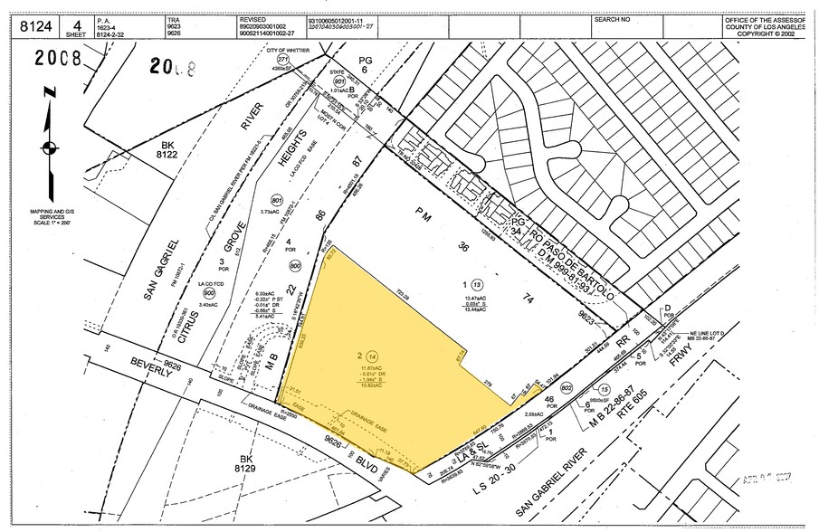 9935 Beverly Blvd, Pico Rivera, CA à louer - Plan cadastral – Image 3 sur 8