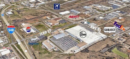 6119 Highway 45, Fort Smith, AR - VUE AÉRIENNE vue de carte