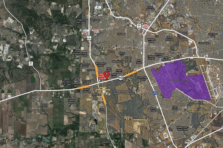 4500 W Pue Rd, San Antonio, TX à louer - Aérien – Image 2 sur 2