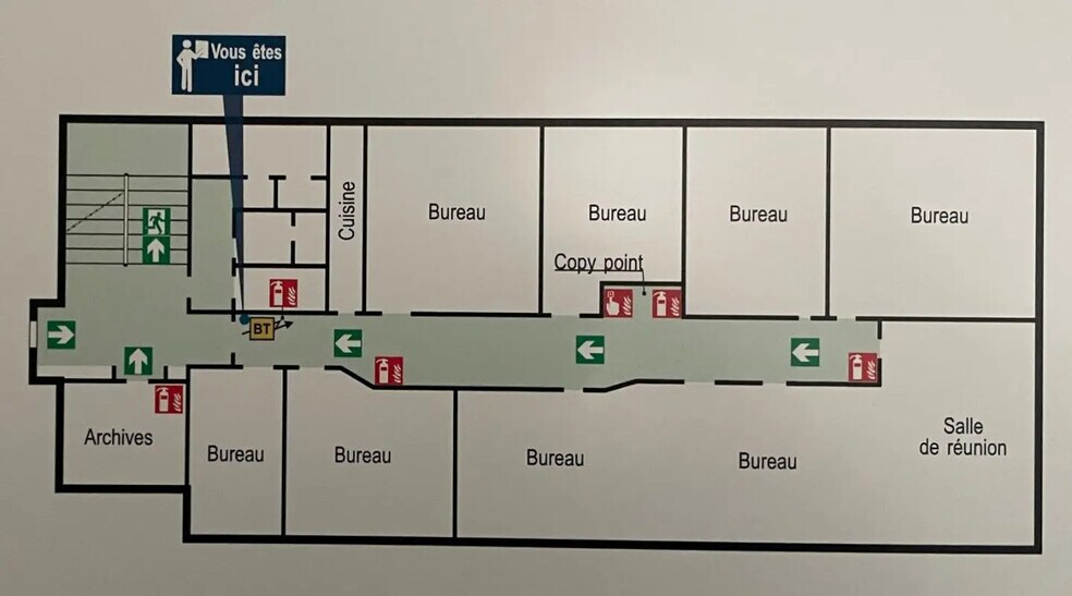 595 Route De La Seds, Vitrolles à louer - Plan d’étage – Image 3 sur 4