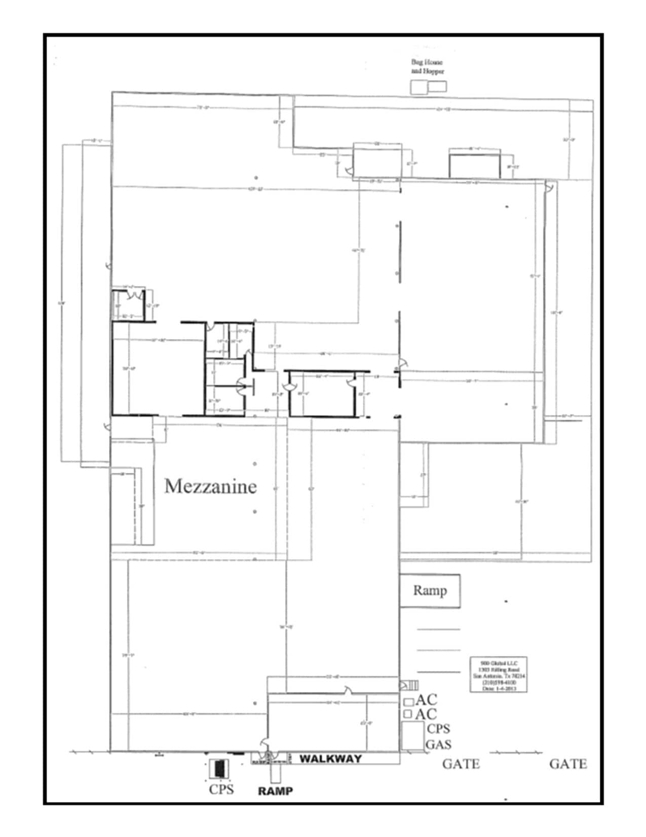 1303 Rilling Rd, San Antonio, TX à louer Plan de site– Image 1 sur 1
