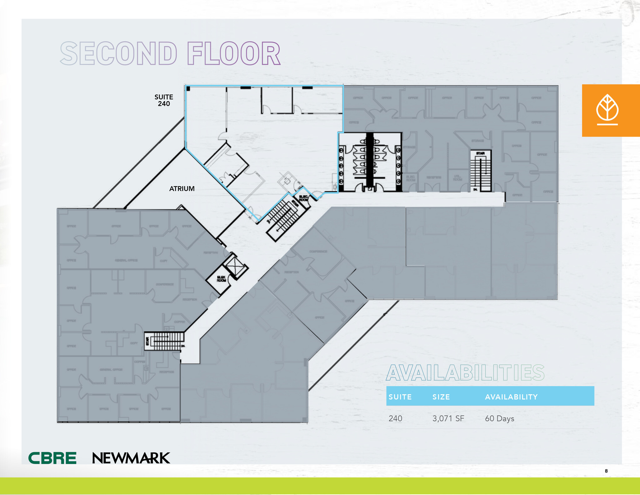 3 Corporate Park, Irvine, CA à louer Plan d’étage– Image 1 sur 1