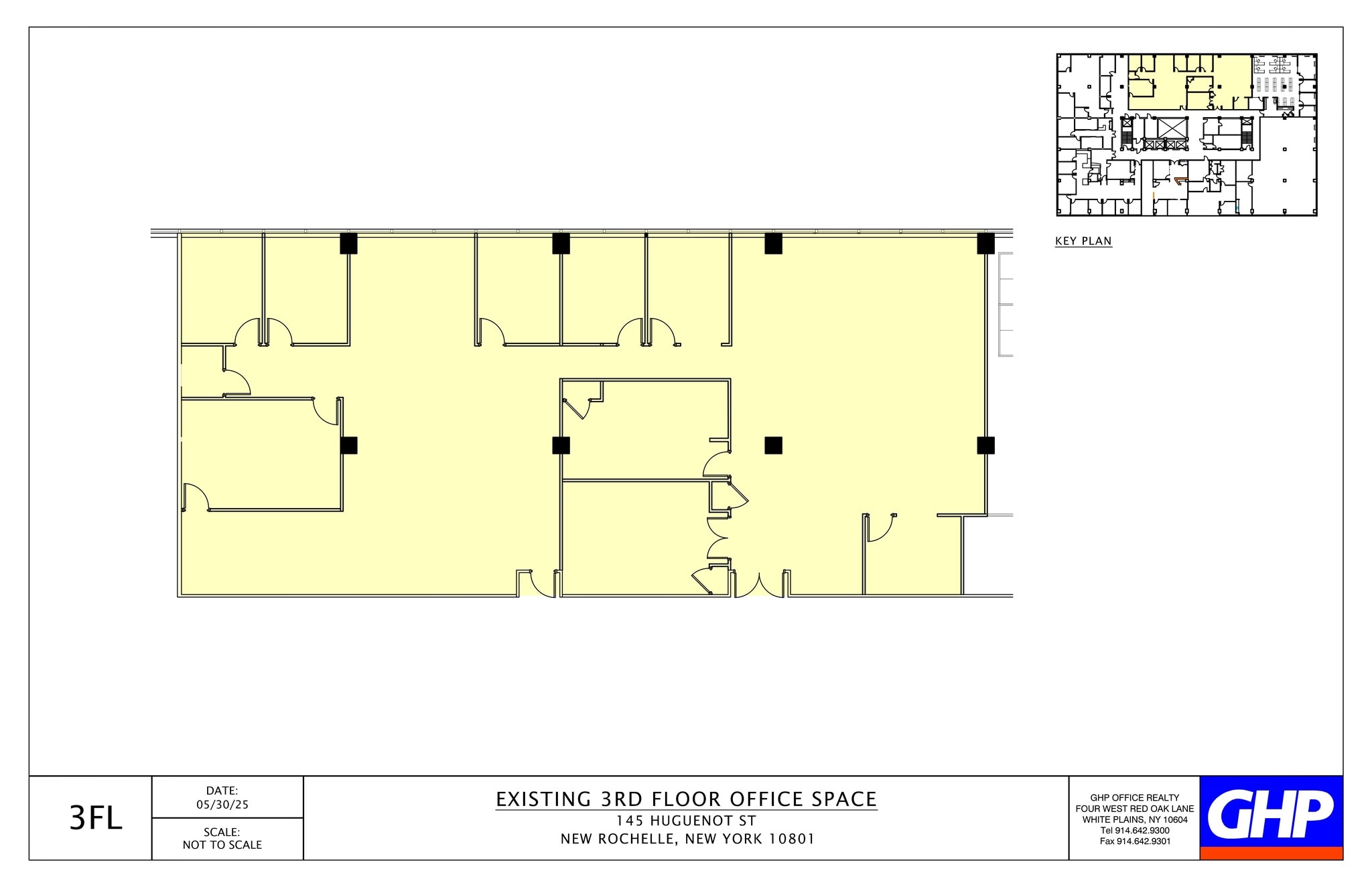 145 Huguenot St, New Rochelle, NY à louer Plan de site– Image 1 sur 1