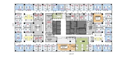 700 13th St NW, Washington, DC à louer Plan d’étage– Image 1 sur 1