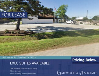 Plus de détails pour 1427 Keefer Rd, Tomball, TX - Bureau à louer