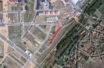 León, LEO - Vue aérienne vue de carte