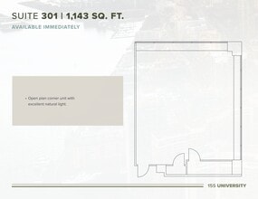 155 University Ave, Toronto, ON à louer Plan de site– Image 1 sur 1