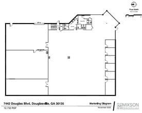 7442 Douglas Blvd, Douglasville, GA à louer Plan d’étage– Image 1 sur 1