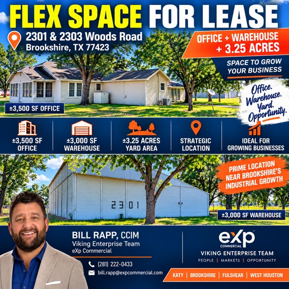 2303 Woods Rd, Brookshire, TX à louer - Photo de l’immeuble – Image 1 sur 14