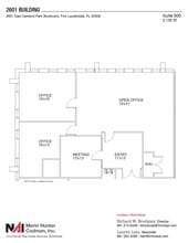 2601 E Oakland Park Blvd, Fort Lauderdale, FL à louer Plan d’étage– Image 1 sur 1