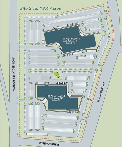 2200 Highway 121, Bedford, TX à louer - Plan de site – Image 2 sur 7