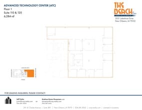 2021 Lakeshore Dr, New Orleans, LA à louer Plan de site– Image 2 sur 2