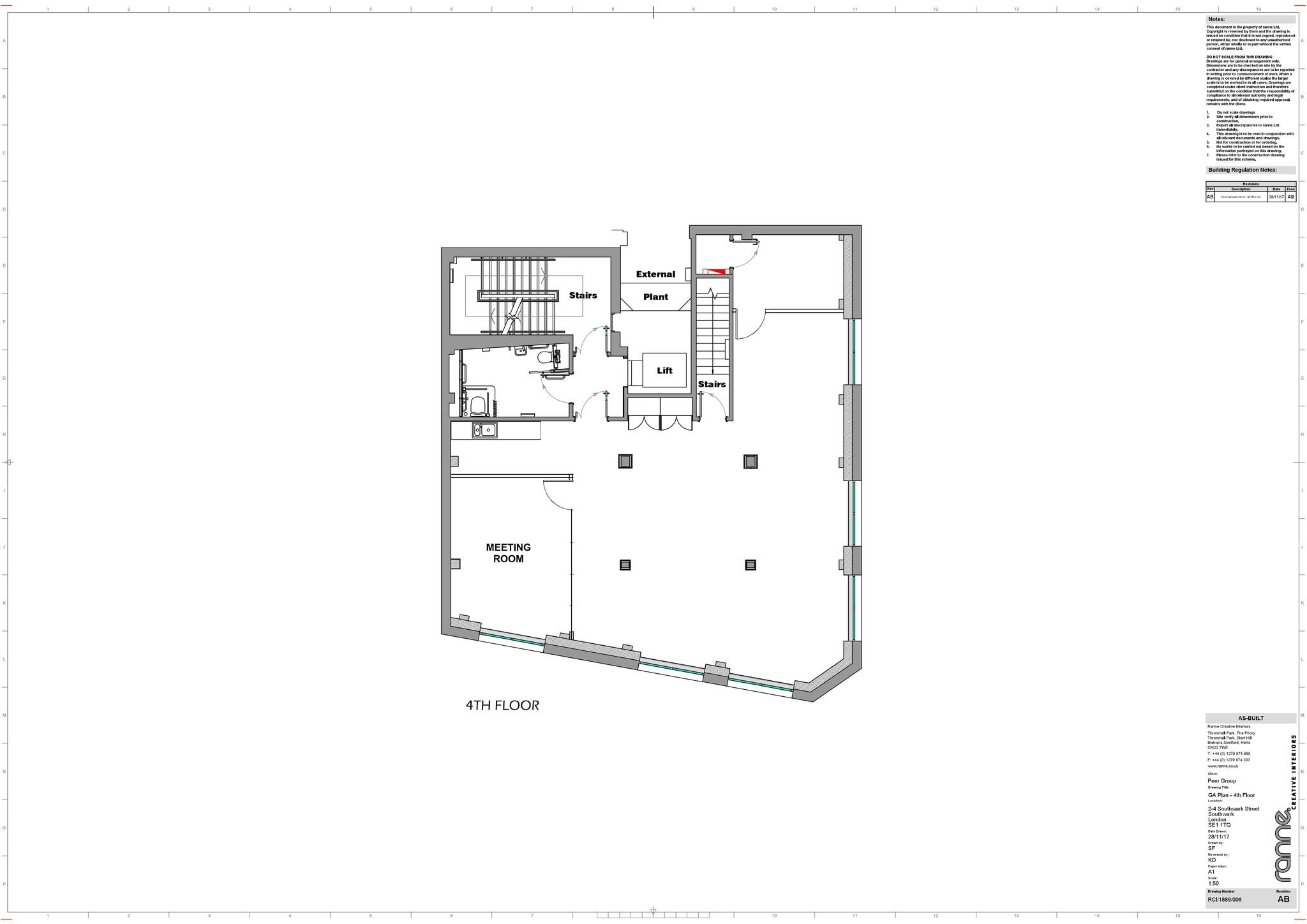 2-4 Southwark St, Londres à louer Plan de site– Image 1 sur 1