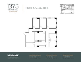 1375 Peachtree St NE, Atlanta, GA à louer Plan d’étage– Image 1 sur 1