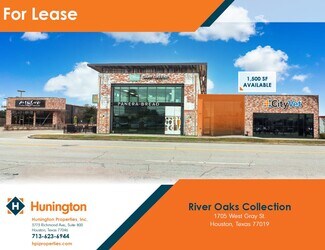 Plus de détails pour 1705 W Gray St, Houston, TX - Local commercial à louer