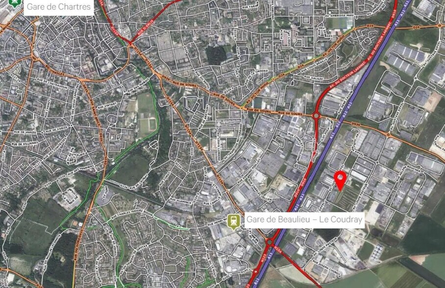 Bureau dans Gellainville à louer - Photo de l’immeuble – Image 3 sur 4