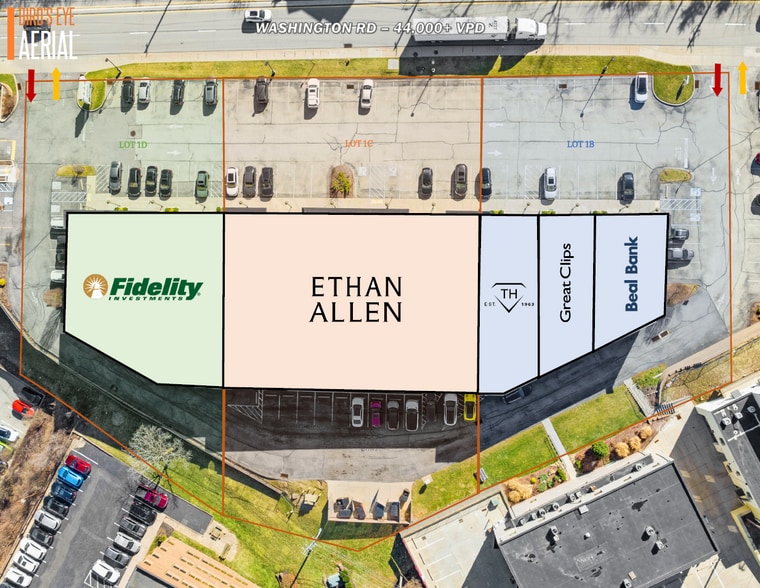 1680 Washington Rd, Pittsburgh, PA à vendre - Plan de site – Image 2 sur 8