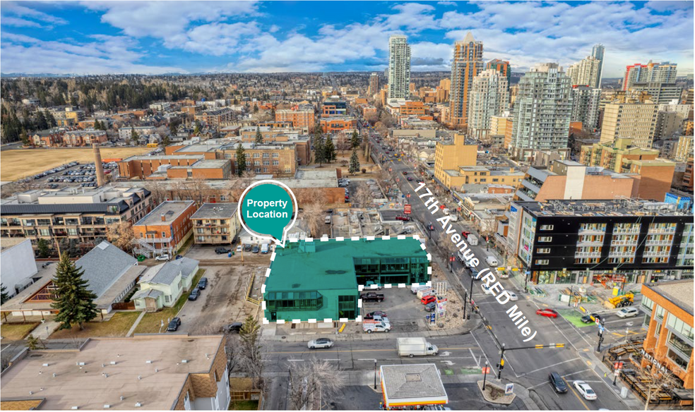 601 17th Ave SW, Calgary, AB à louer - Photo de l’immeuble – Image 2 sur 8