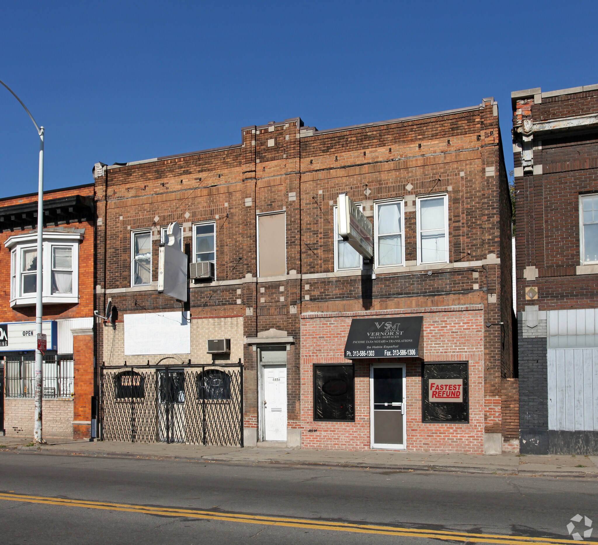 4454-4458 W Vernor Hwy, Detroit, MI à louer Photo principale– Image 1 sur 3