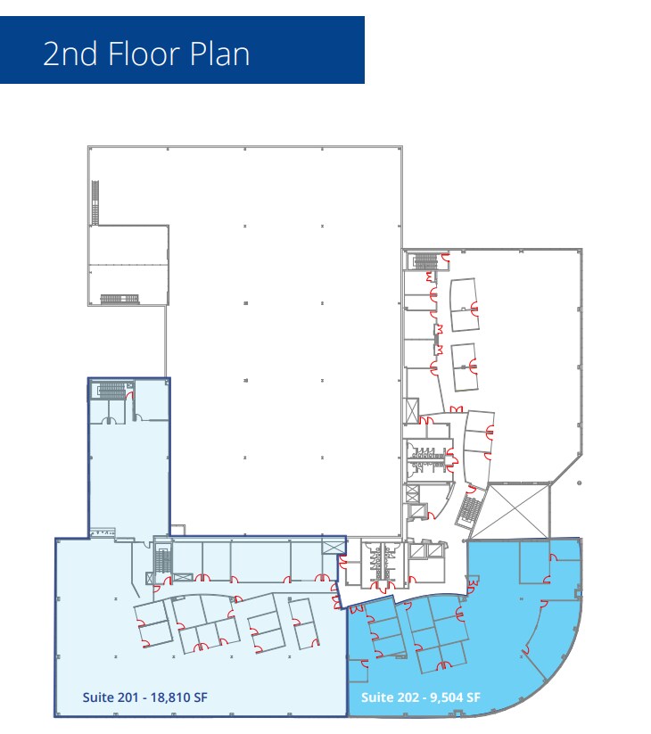 1380 Rodick Rd, Markham, ON à louer Plan d’étage– Image 1 sur 1