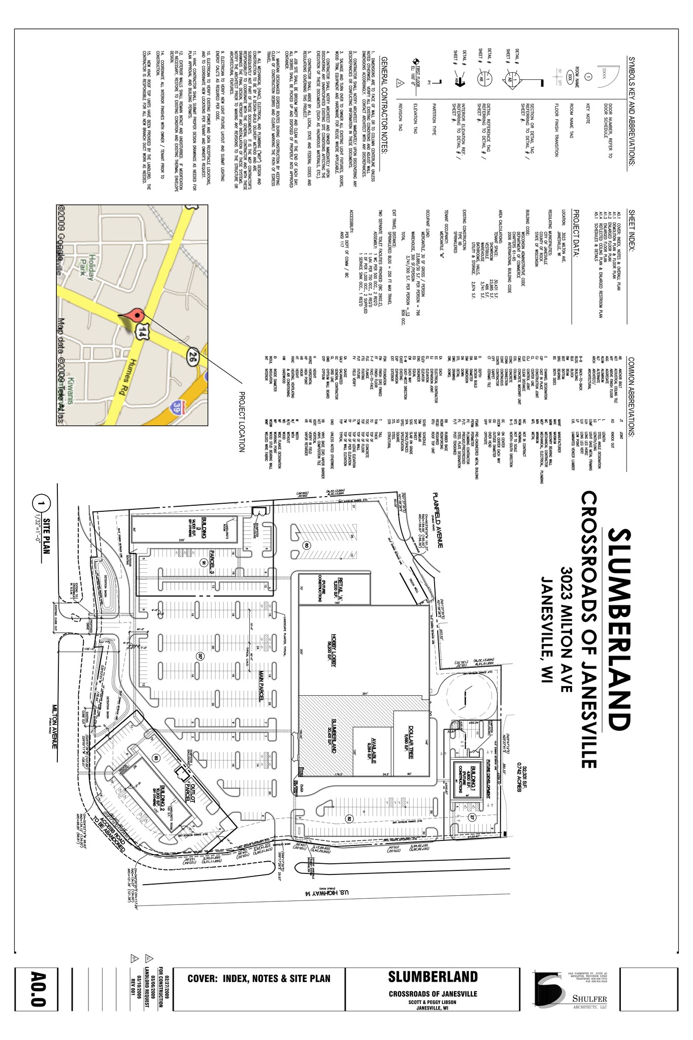 3023 Milton Ave, Janesville, WI à louer Plan de site– Image 1 sur 7