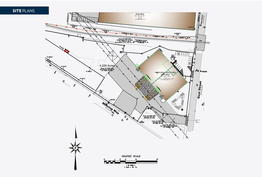 824 Mehring Way, Cincinnati, OH à louer - Plan de site – Image 2 sur 2