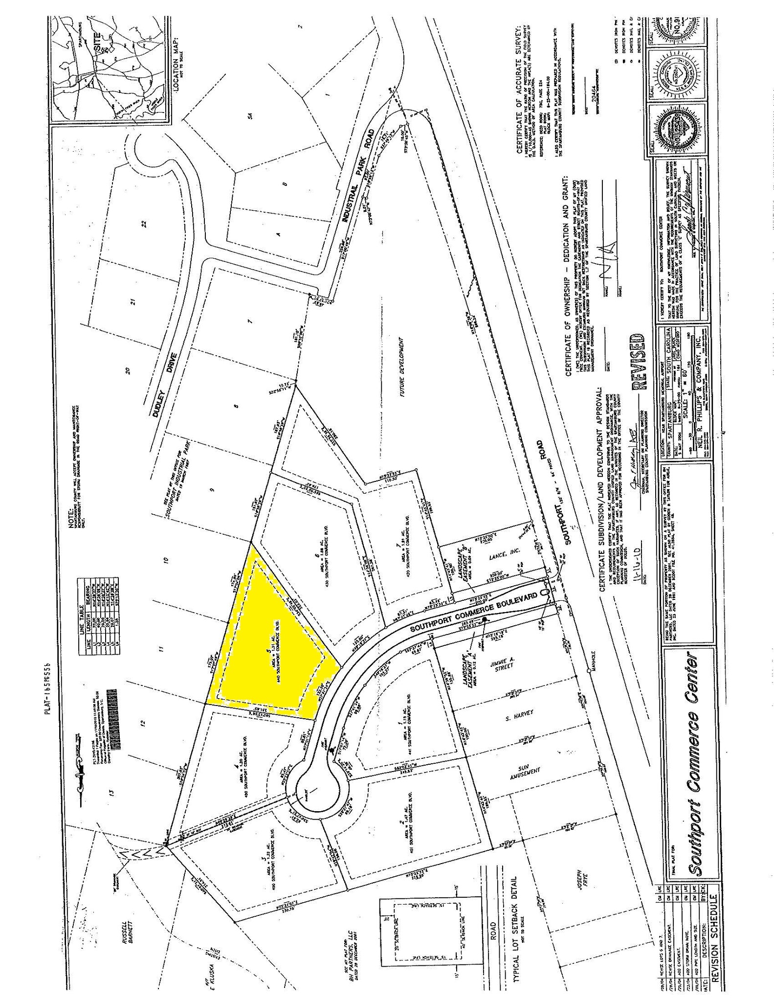 440 Southport Commerce Blvd, Spartanburg, SC à vendre Photo de l’immeuble– Image 1 sur 2