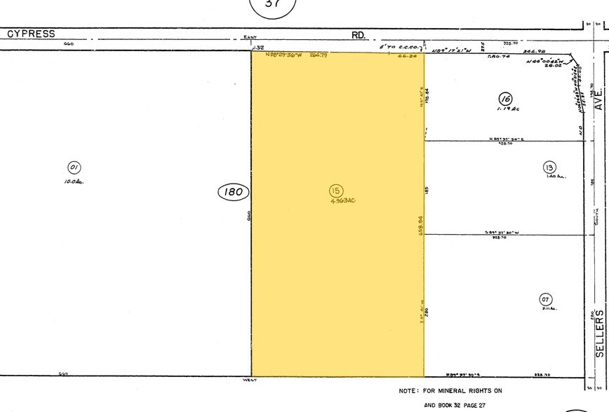 901 E Cypress Rd, Oakley, CA à vendre - Plan cadastral – Image 1 sur 1