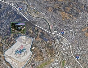 2405 Meadowvale Ave, Los Angeles, CA - Vue aérienne vue de carte