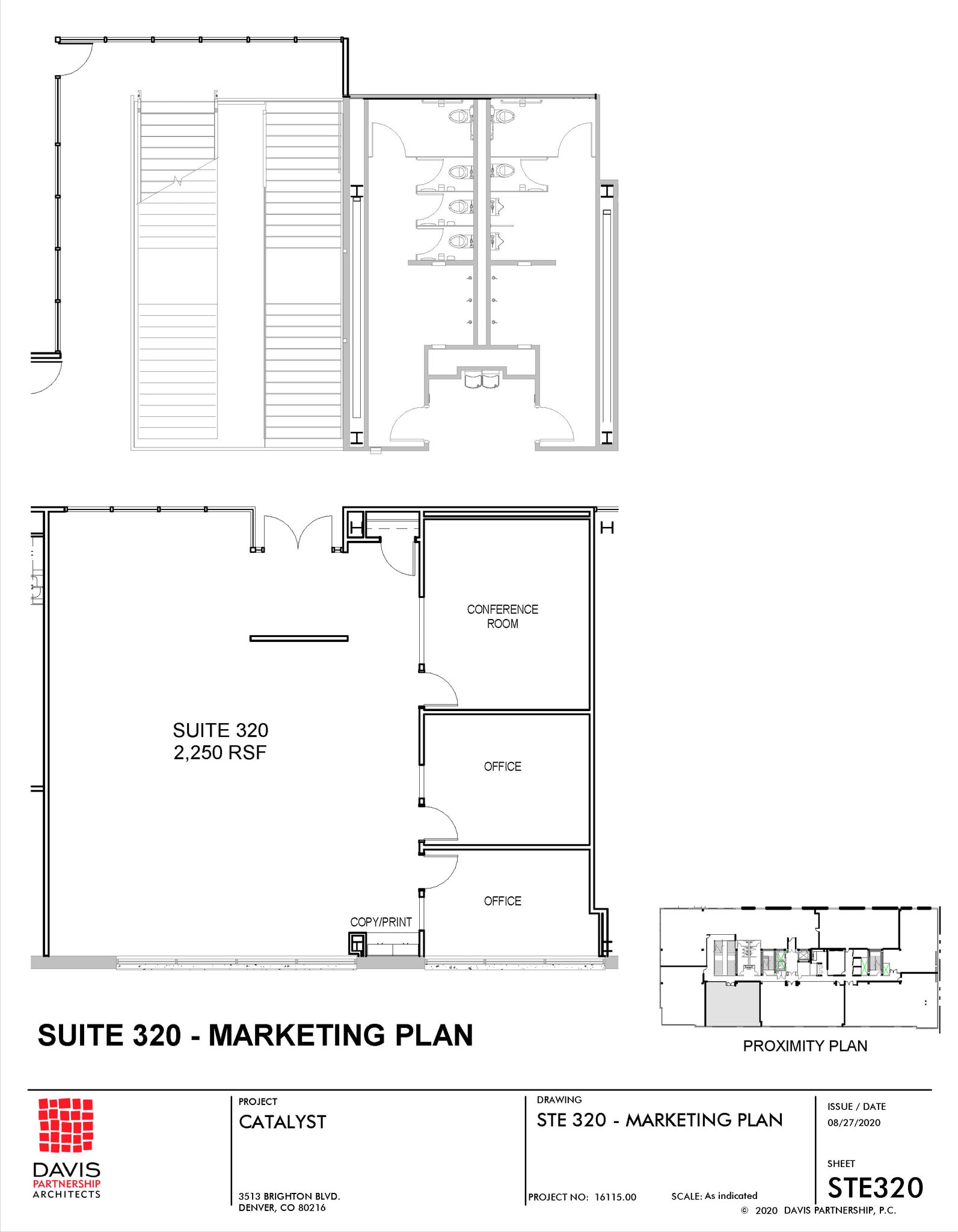 3513 Brighton Blvd, Denver, CO à louer Plan d’étage– Image 1 sur 1