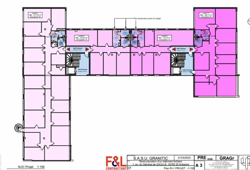 Bureau dans Saint-Grégoire à vendre - Plan d’étage – Image 2 sur 2
