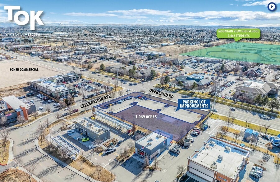 1561 S Celebration Ave, Meridian, ID à vendre - Aérien – Image 3 sur 6