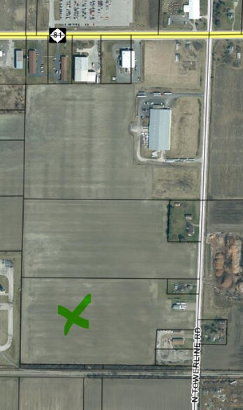 2585 N Towerline Rd, Saginaw, MI à vendre - Plan cadastral – Image 2 sur 2