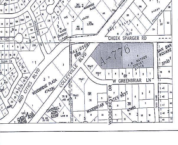 3901 Colleyville Blvd, Colleyville, TX à louer - Plan cadastral – Image 2 sur 5