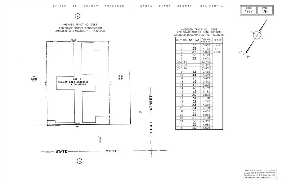 220 State St, Los Altos, CA à louer - Plan cadastral – Image 2 sur 4