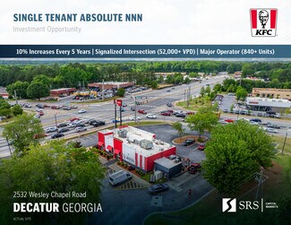 Plus de détails pour 2532 Wesley Chapel Rd, Decatur, GA - Local commercial à vendre