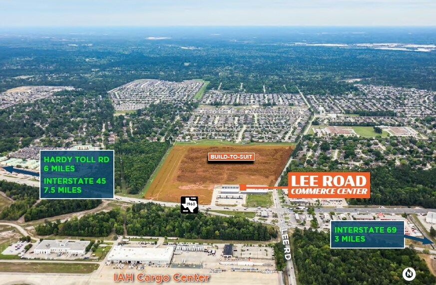 19737 Lee Rd, Humble, TX à vendre - Aérien – Image 2 sur 7