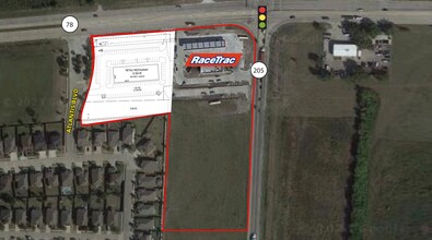 1000 Tx-78, Lavon, TX à louer Plan de site– Image 1 sur 1