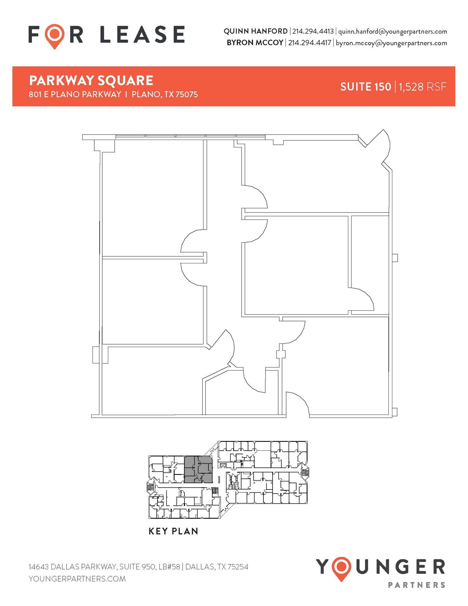 801 E Plano Pky, Plano, TX à louer Plan d’étage– Image 1 sur 1