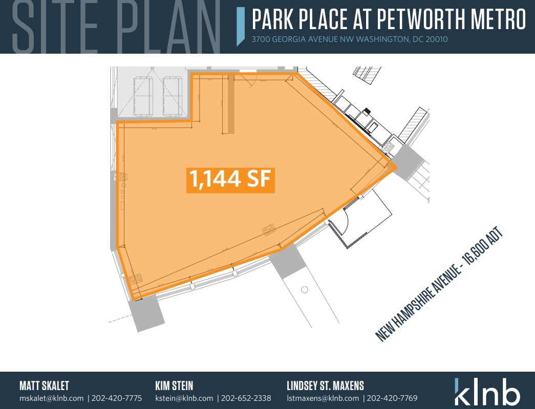 850 Quincy St NW, Washington, DC à louer Plan d’étage– Image 1 sur 1