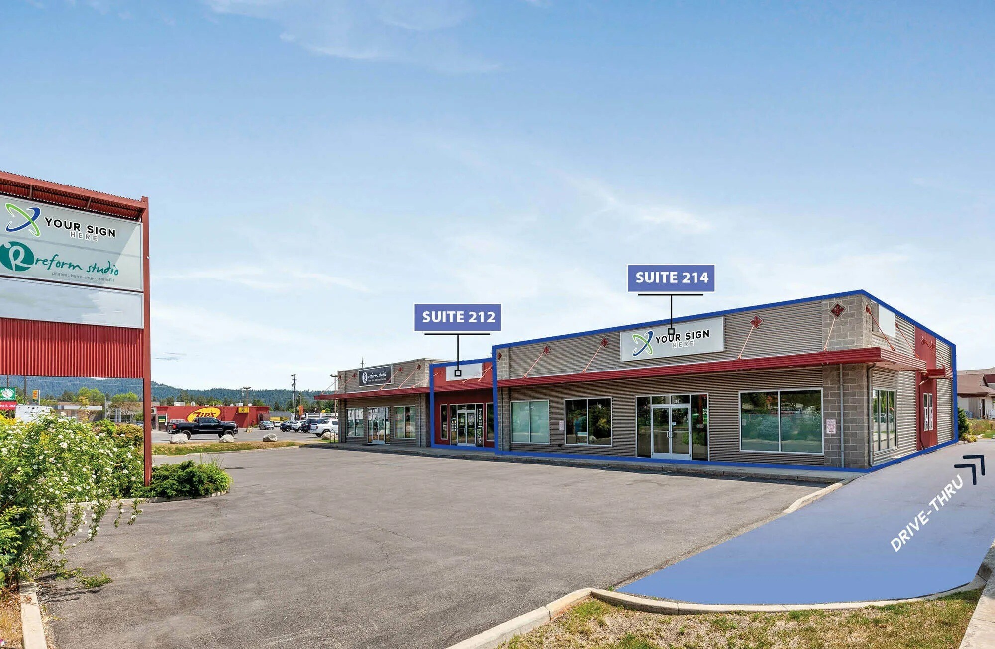 210-214 W Sunset Ave, Coeur d'Alene, ID à louer Photo de l’immeuble– Image 1 sur 20