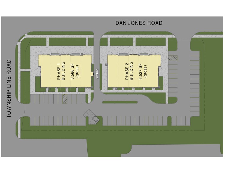 Dan Jones Road, Plainfield, IN à louer - Plan de site – Image 2 sur 8