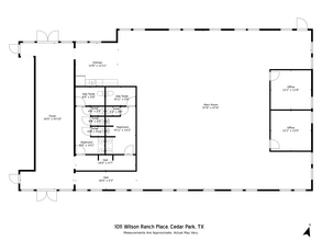 1011 Wilson Ranch pl, Cedar Park, TX à louer Plan d’étage– Image 1 sur 1